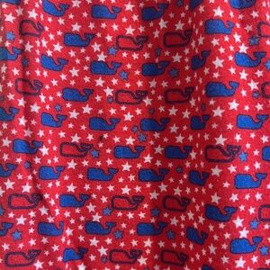 Vineyard Vines Red and Blue Patterned Pants